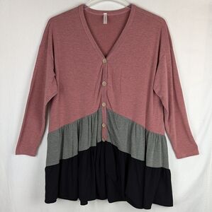 Emerald 2x tunic top